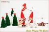 NORDIKA nisse Christmas Wooden Doll with Guitar (Santa / NRD120068)