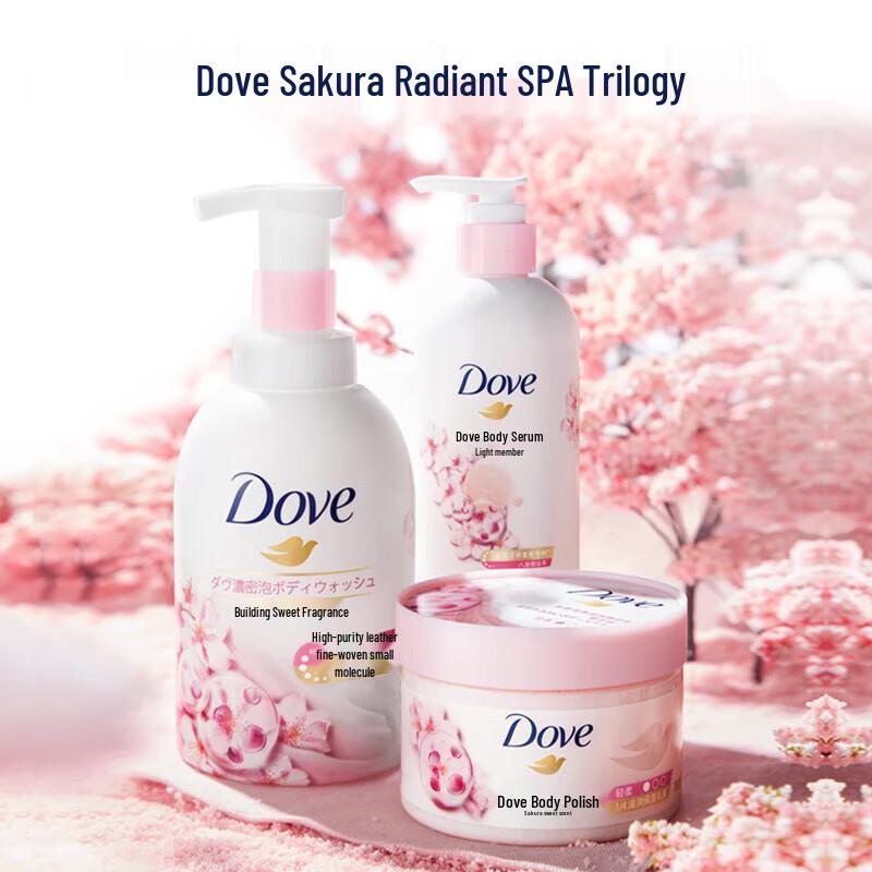 DOVE Cherry Blossom Shower Foam