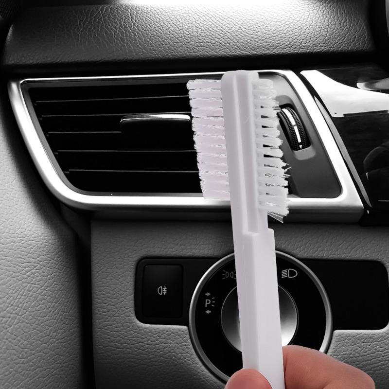 Car Detail Brush Air Outlet Air Condition Crevice Brush Engine Engine Oil Removal Brushes Household Groove Cleaning Tools