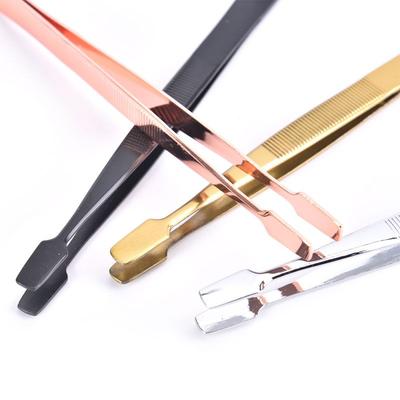 1st Professionellt ögonfransverktyg förlängningspincett Skönhetsmakeup ansiktsverktyg