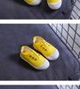 Children's Canvas Eyelet Shoes - 2025 Spring/Autumn Collection, Casual Sneakers for Boys and Girls.