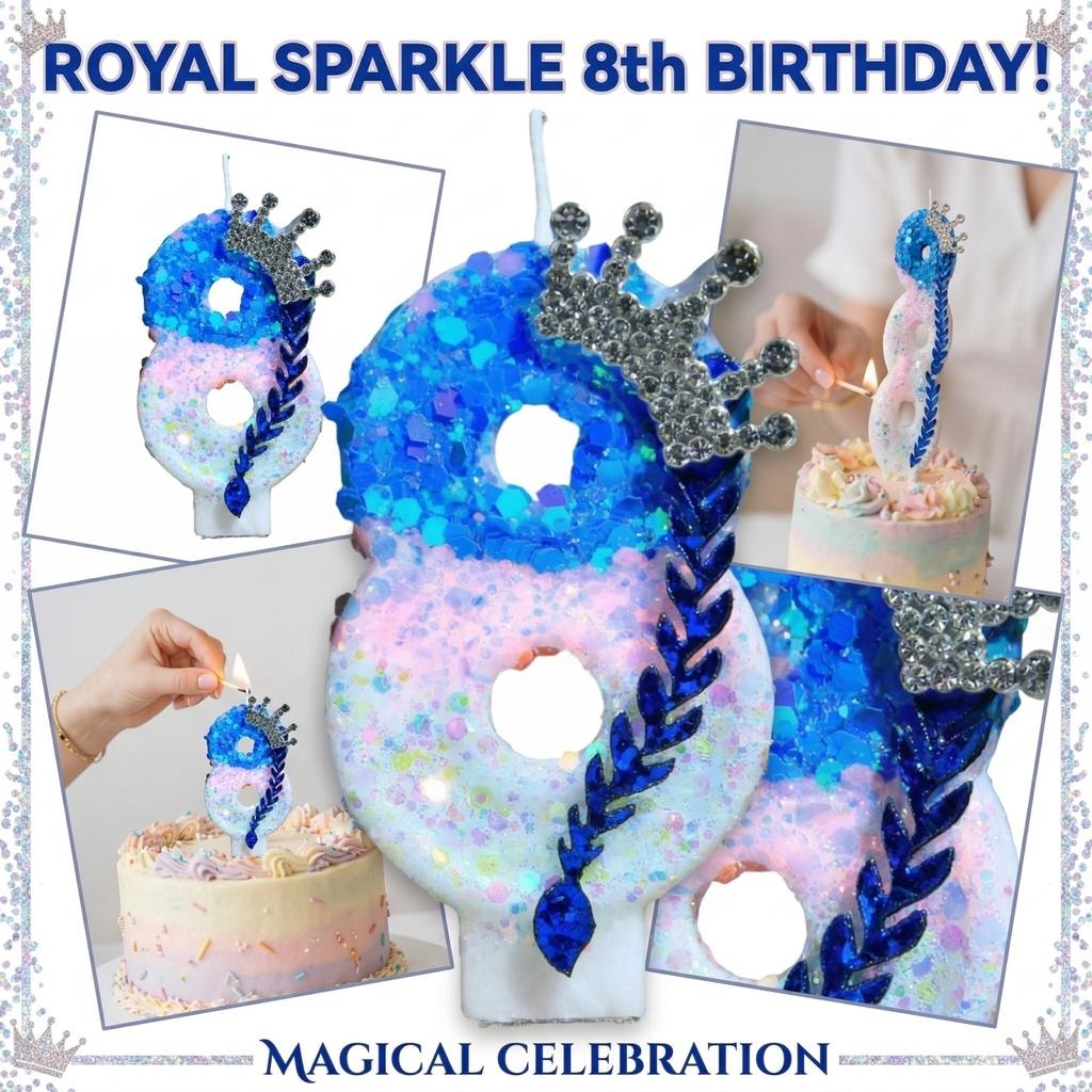 Fashion Cartoon Creative Birthday Candles Party Digital Candles