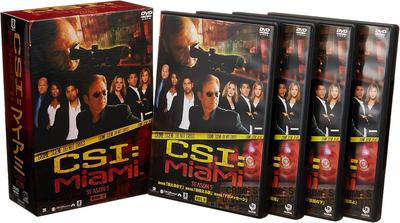 DVD  - CSI: Miami Season 5 Complete Box-2  DABA0583 Japan ObiMovies & DVD Used