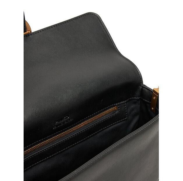 Bag PINKO Love One Classic Slouchy Fl PE 25 PLTT 104524 A0QO Black