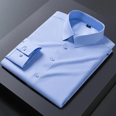 Camicie da uomo Camicie a maniche lunghe Blusa da lavoro Camicia Ufficio