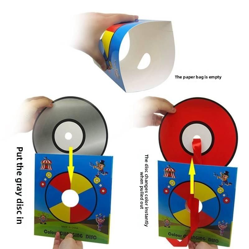 Magic Color Changing Cd Magic Prop For Closeup Stage Performances