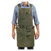 Customizable European & American Style Thick Canvas Apron for Woodworking, Electrician, and Gardening with Personalized Logo