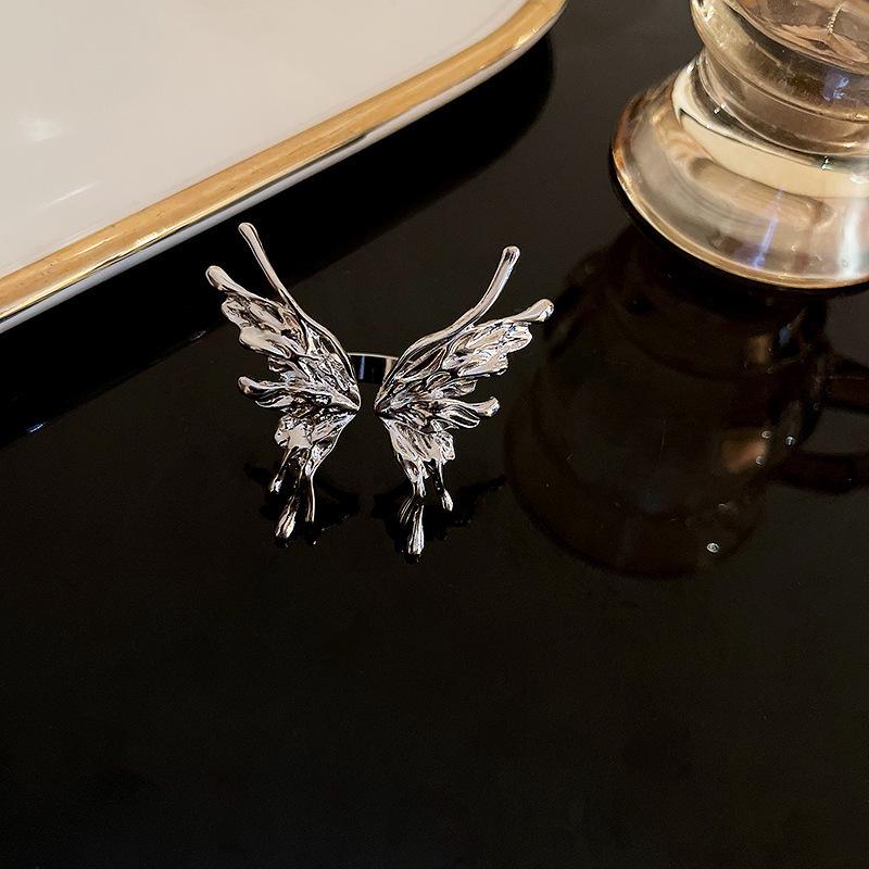 Inel rotund retro turcoaz deschis - Modă high-end în stil curte pentru degetul arătător