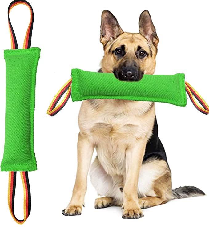 TEMU Dog Training Tear-Resistant Bite Stick: Interactive Tug-of-War, Fetch, and Chew Toy for Pets.