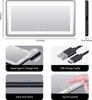 2023 Car Sun Visor Vanity Mirror, Makeup Mirror with 3 Light Modes & 60 LEDs, Rechargeable Led Light Car Mirror with Dimmable Touch