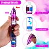 18 Pcs Liquid Motion Pen Colorful Liquid Motion Bubbler Pens Fidget Liquid Ballpoint Pen Novelty Fun Colorful Timer Pens For Str