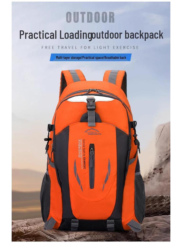 Mochila de Gran Capacidad para Montañismo y Viajes al Aire Libre, para la Escuela y el Deporte