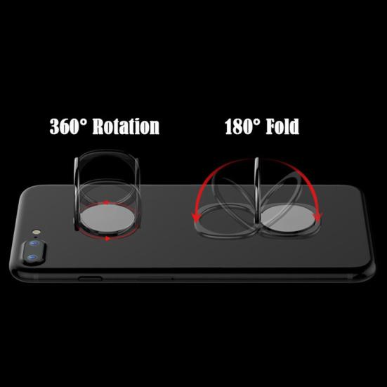 Ultrathin 360 Degree Rotation Mobile Phone Finger Ring Stand Holder Desk Bracket