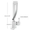 Bathroom Basin Faucet Brass Deck Mounted Mixer Taps Single Handle Single Hole Hot Cold Water Mixers Tap