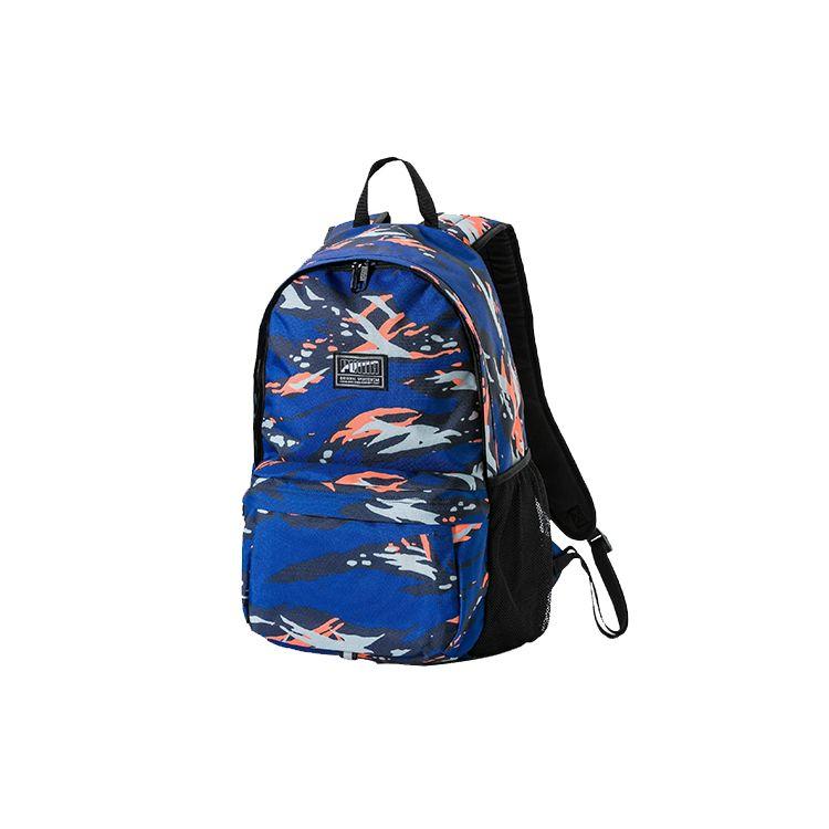 Puma Academy Backpack Printed Polyester Regular Backpack Men Backpacks Blue 074719-24 Blue
