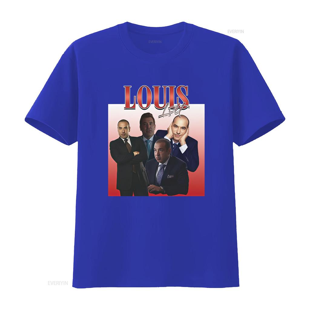 SUITS Louis Litt Homage T Shirt Stylish Design for Fans Vintage Washed Unisex Fashion Casual Streetwear Top For Everyday Wear