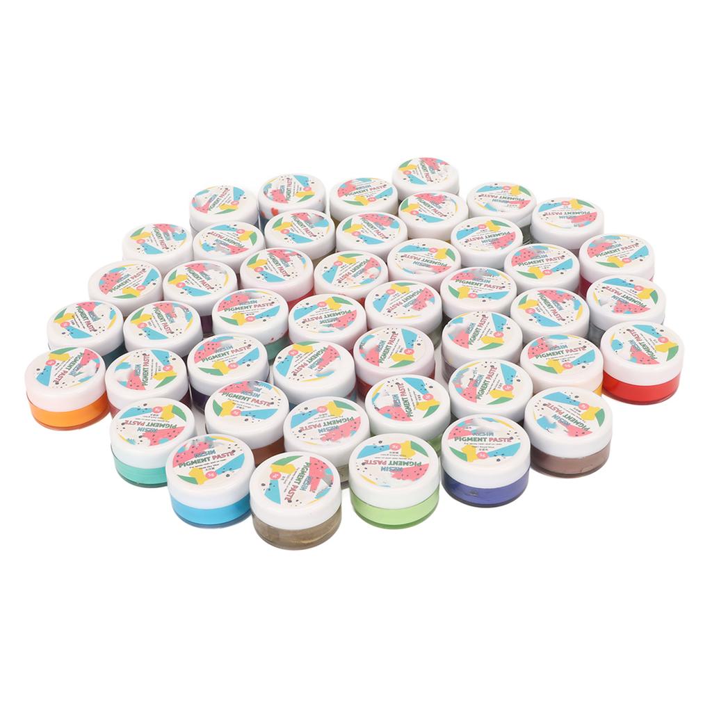 45pcs Epoxy Resin Pigment Paste 45 Colors High Concentration Oil Based Pigment Paste for DIY Epoxy Resin UV Drip Glue