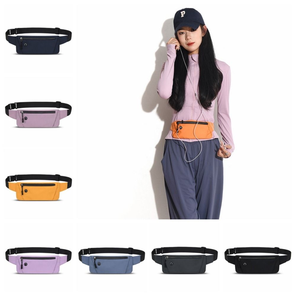 Lightweight Running Phone Waist Bag Invisible Sports Belt Pouch Sports Fanny Pack  Fitness