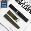 Cinturini per orologio classici in nylon + pelle genuina da uomo Cinturino di alta qualità con per orologio da pilota iwc Serie IW389101 20 mm 21 mm 22 mm