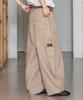 RuNaKi'Hu' Wxp082 Shiori Double Knee Balloon Pants (Beige)