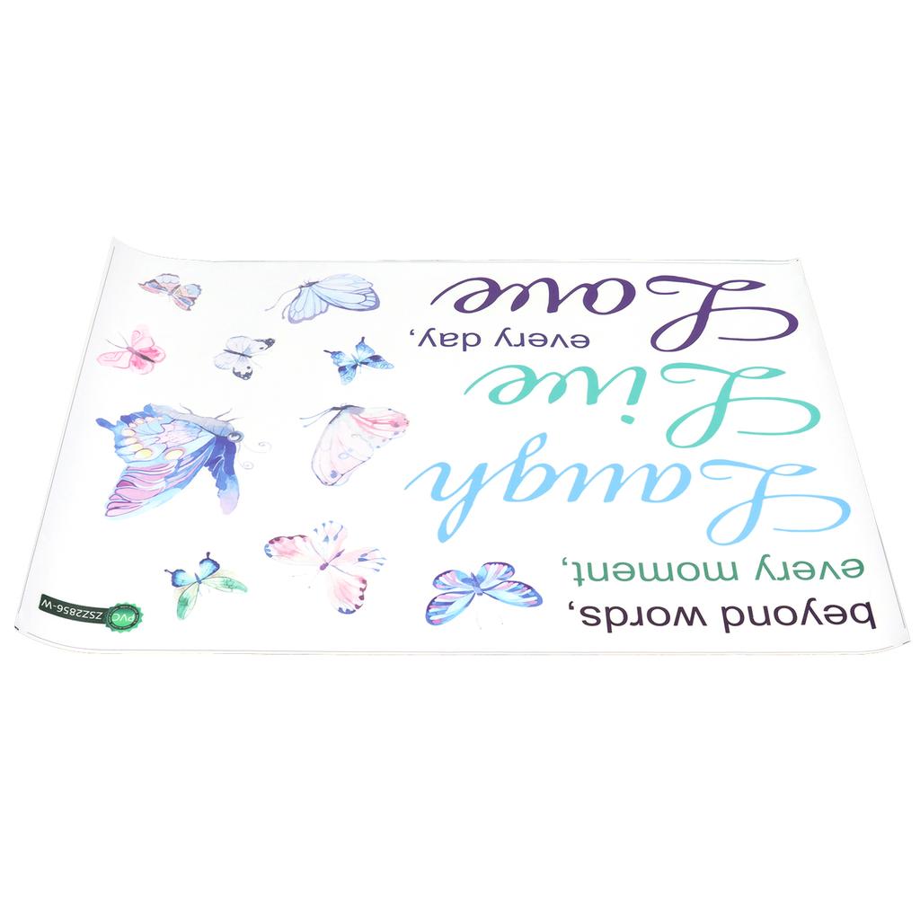 SelfAdhesive Wall Sticker PVC Wall Decal for Living Room Bedroom Study Restaurant
