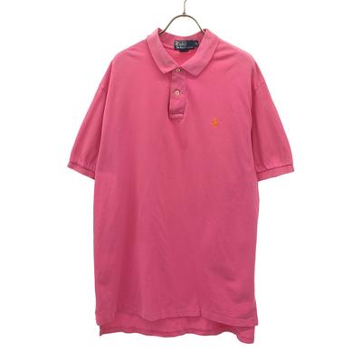 Polo by Ralph Lauren Logo Embroidery Short Sleeve Polo Shirt Men's Used