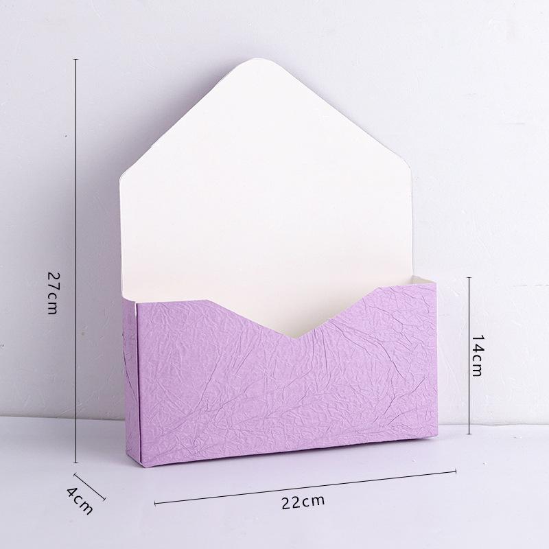 Zhuo Lan DIY Flower Bouquet Kit: Handmade Envelope Box for Flower Arranging & Gift-Giving