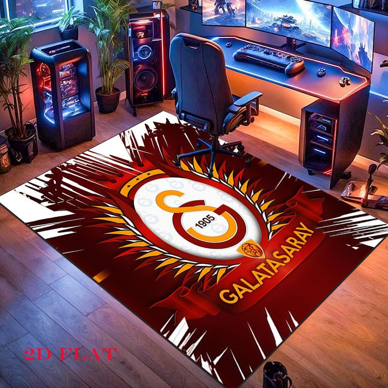 Dywan Galatasaray do Salonu Sypialni Dekoracja Domowego Sofy, Antypoślizgowa Mata Podłogowa dla Dzieci