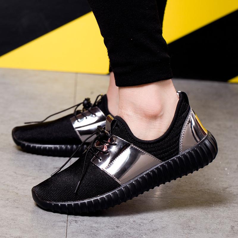 Fashion PARZIVAL Summer Men Sneakers Shoes Soft Bottom Non-slip Knit Breathable Women Walking Casual Shoes Outdoor Sports Shoes Unisex