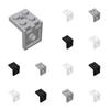 50pcs 3956 Bracket 2x2-2x2 Building Blocks With 2 Holes Support Stand Bricks Particle Puzzle Toy Children Birthday Kid Gift