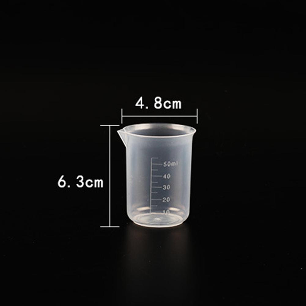 25-1000ML Measuring Cup Transparent Measuring Cup Plastic Kitchen Tool Beaker H6I7