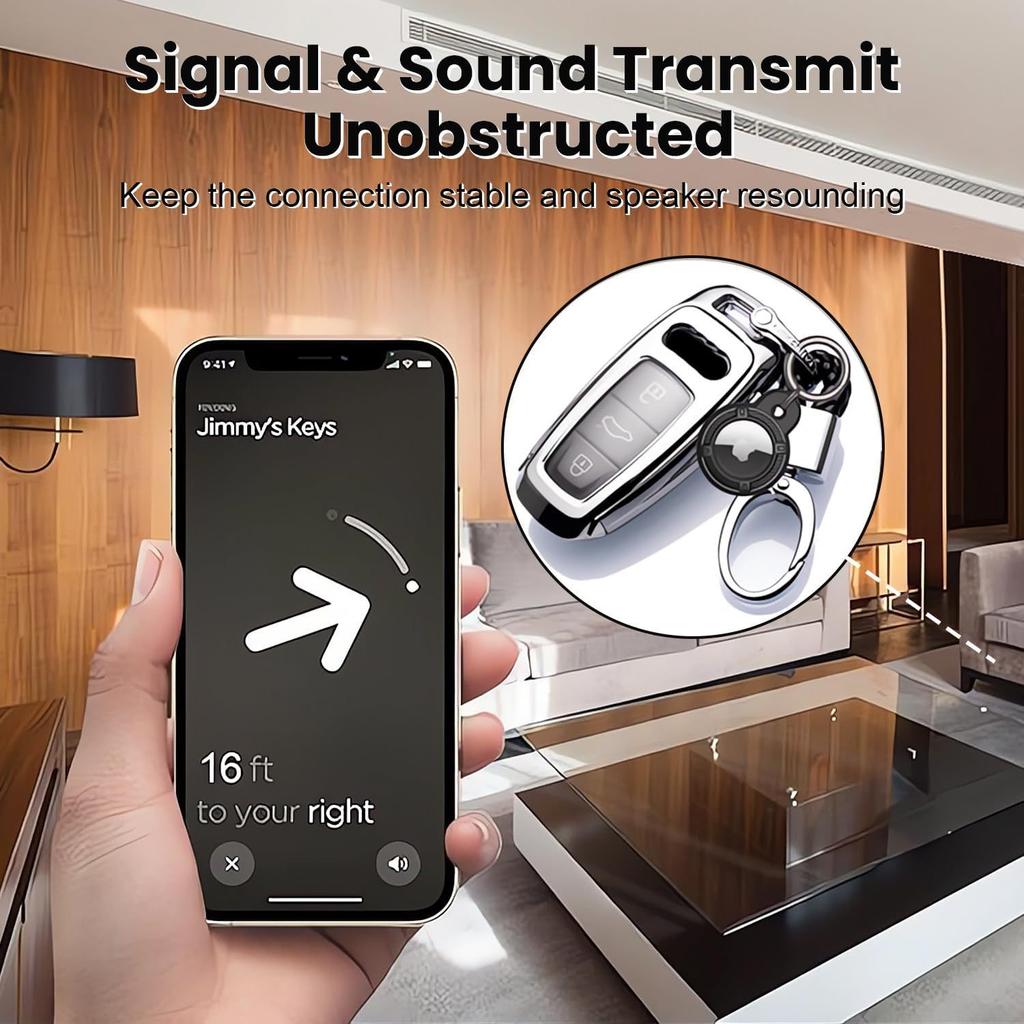 Cross-border application AirTag protective case anti-lost Apple airtag carbon fiber pattern tpu tracker protective case