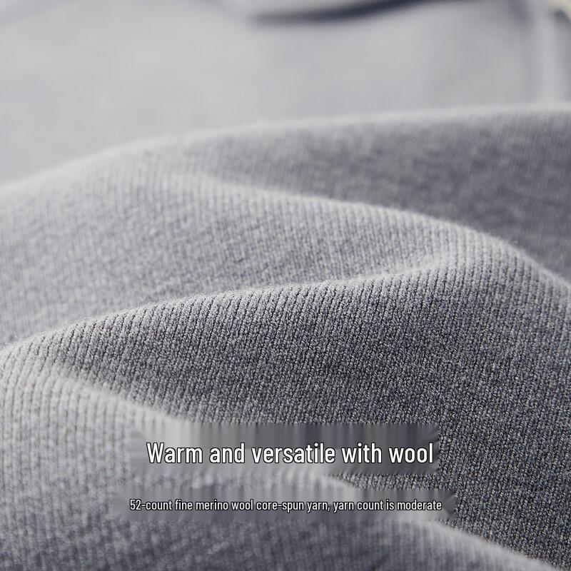 FIRS Men's Wool Blend Pullover Turtleneck Sweater