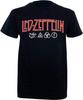 T-shirt Nera Simboli Led Zeppelin