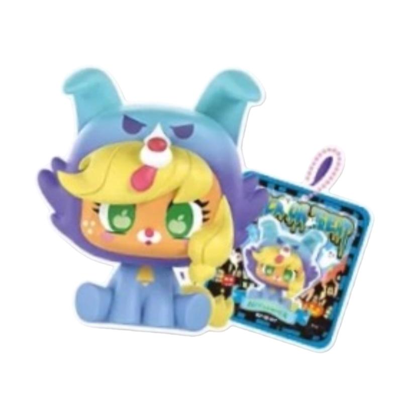 New KAYOU My Little Pony Mini Figure Nightmare Dress Up Night Blind Box Assembly Hanging Card Pendant Anime Peripheral Gift