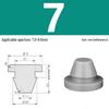 High-Temp Resistant Silicone Rubber Stopper with Card Slot Sealing Cap
