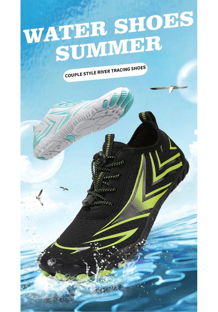 2025 Breathable Five-Toe Water Shoes for Couples - Beach, Swimming, Hiking