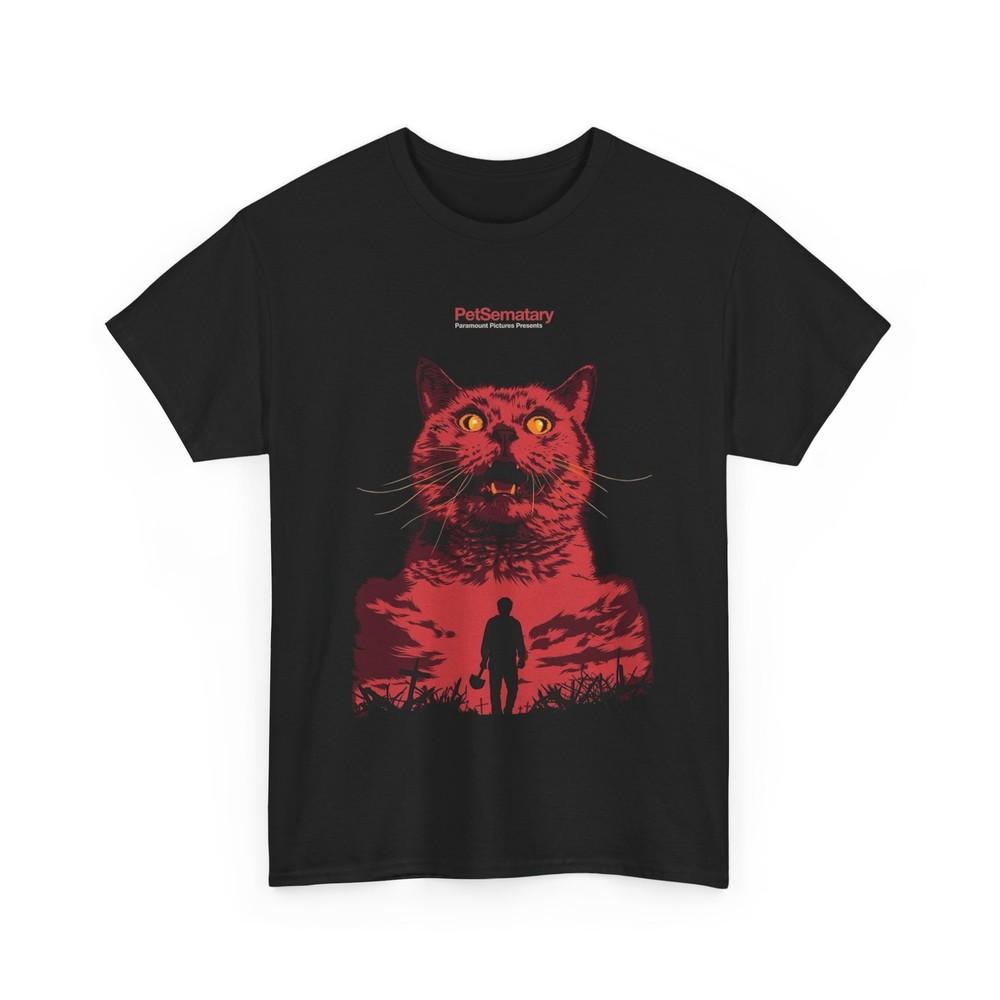 

Pet Semetary Movie Tee, Stephen King Horror Shirt, Creepy Graphic T-Shirt XL