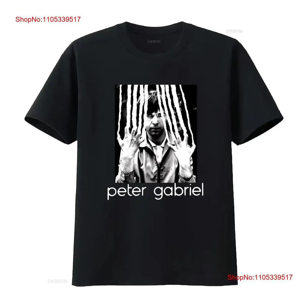 T-shirt Album Peter Gabriel Per Fan Tutte le Taglie 1N2825 Manica Lunga Vintage Lavata Comoda Sl