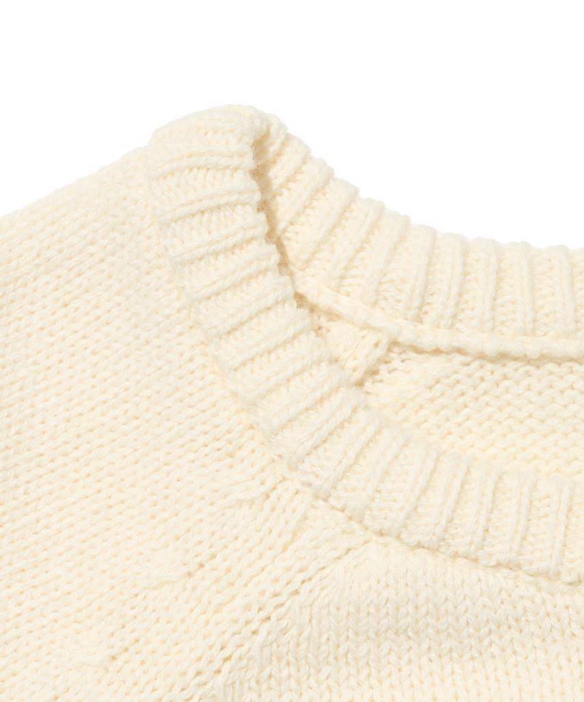 ROIDESROIS Light Touch Short Sleeve Knit (Ivory)