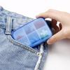 Fashionable Portable Medicine Box - 4 or 6 Grid Mini Outdoor Pill Organizer