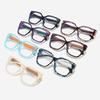  New Fashion Square Women Glasses Frame Clear Anti-Blu-Ray Eyewear Retro Men Optical Frame Computer Goggles