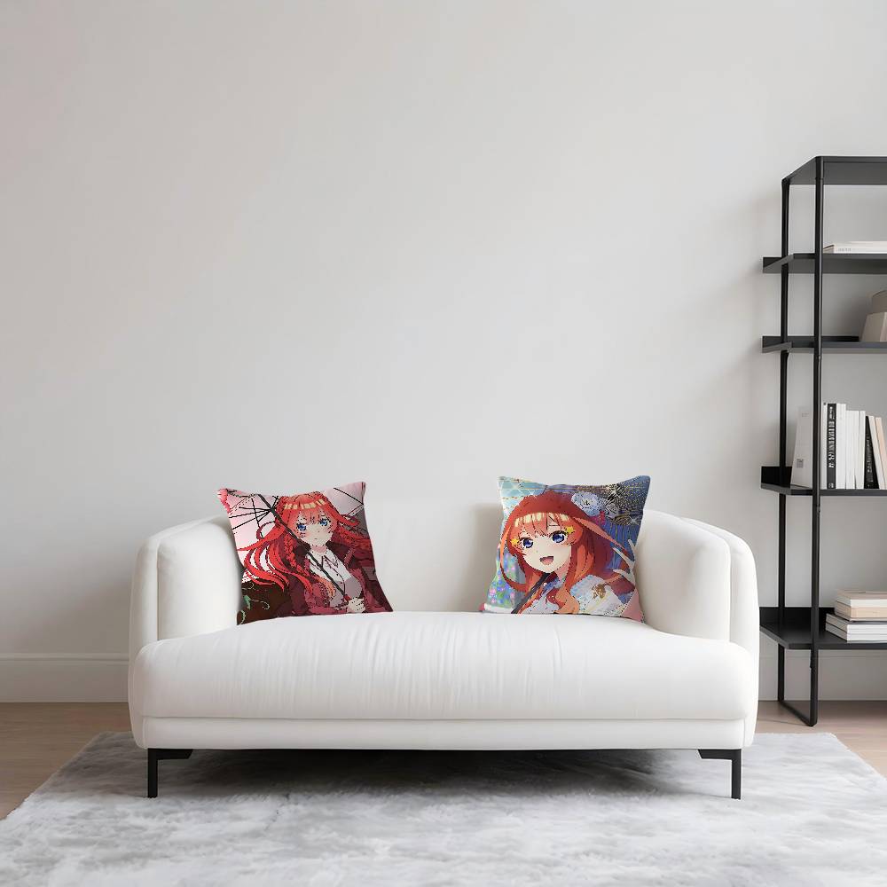 I-Itsuki Na-kanoS Cushion Cover Pillow Cover Decor Pillowcase Printed Cushion Case For Couch