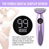 Electric Shaver for Women Electric Razor Bikini Legs Underarm Public Hairs Removal Rechargeable Body Hair Trimmer Wet Dry Use