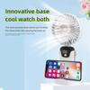 Factory  1200mAh Rechargeable USB Electric Portable Fan Customizable Handheld Folding Wearable Small Fan Hotel Use Low