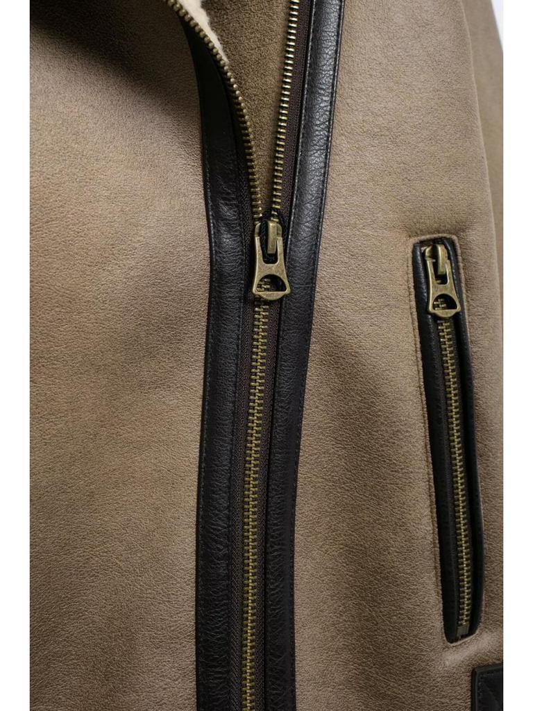 Autumn European & American Women's Tie-Hem Double-Sided Jacket Coat