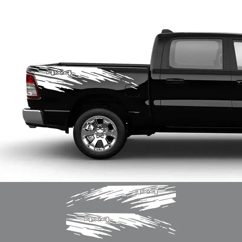 Pickup Bed Mudslinger Stickers for Ford F150 Hiliux Toyota Dodge RAM Isuzu Dmax GWM Cannon Truck Auto Decor Decal Accessories