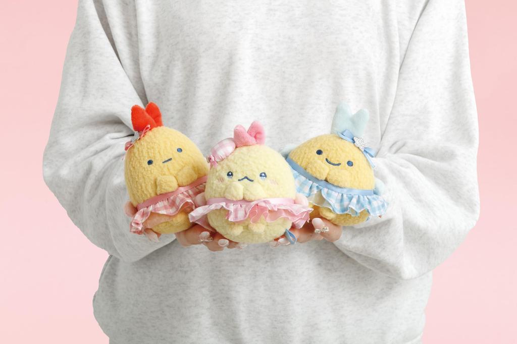 MV12401 Sumikko Gurashi Träumende Schwänze Traum Hängendes Plüschtier Frittierter Garnelenschwanz