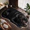 Absorbent Dog Print Door Mat Lifelike Pet Doormat Fun Animal Floor Rug  Bathroom