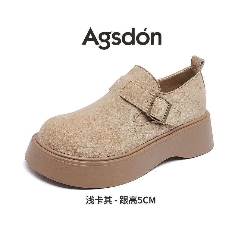 Augustus Deng Birkenstocks women's new 2025 spring and summer thick-soled small all-inclusive soft-soled one-pedal single shoes